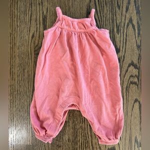 Old Navy Jersey Knit Salmon Jumpsuit